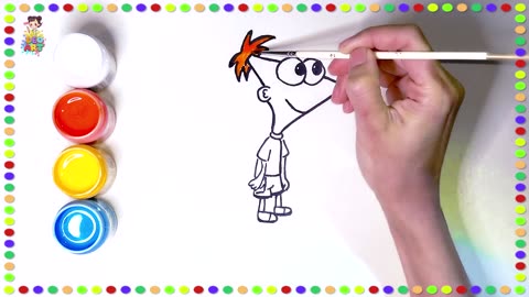 Phineas Flynn Art Made Simple! Painting for Kids Ages 8 to 10