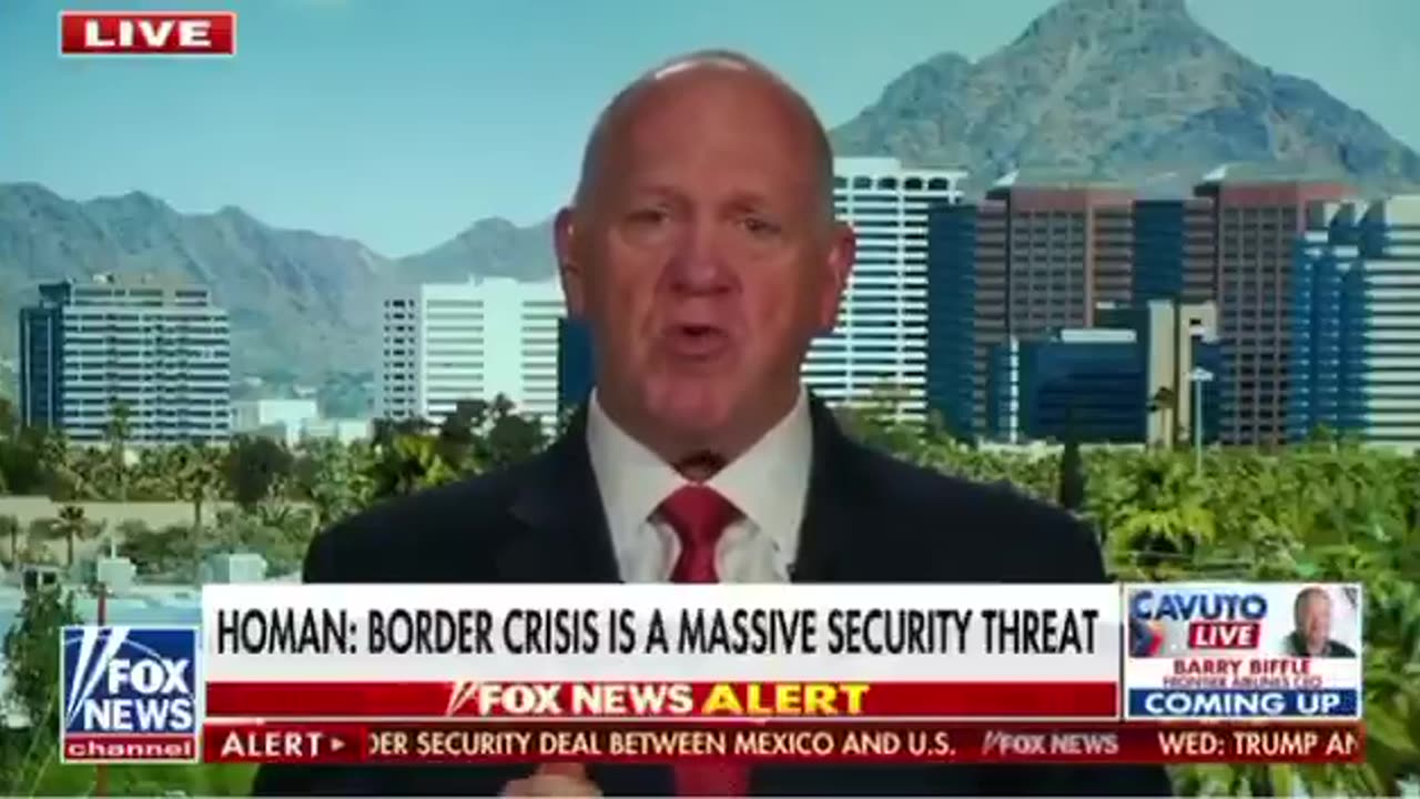 Tom Homan says the Trump admin will show America the atrocities happening at the US-Mexico border