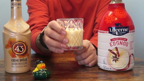 Jim Groves - Licor 43 Creme Brulee & Lucerne Eggnog