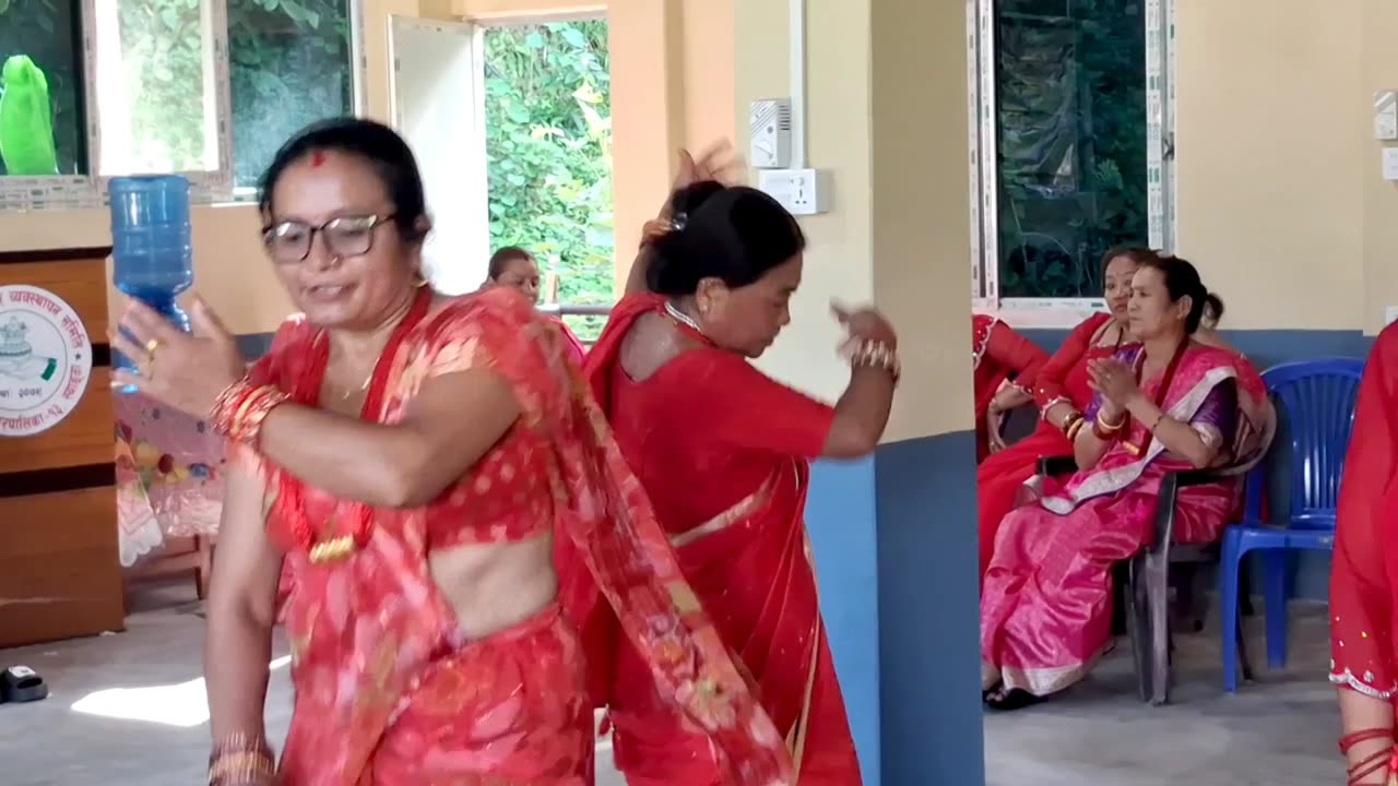 सक्षम आमा समूह पु ब न पा-१३ स्याङ्गजा को दर खाने कार्यक्रम ( Teej Special 1)