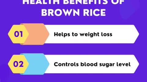 Best Health Benefits Of Brown Rice