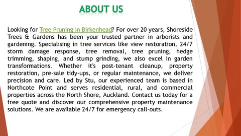 Looking for Tree Pruning in Birkenhead?
