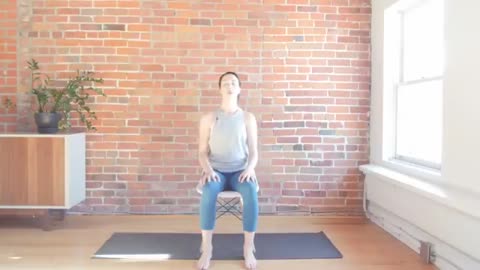 Gentle Chair Yoga for Beginners and Seniors