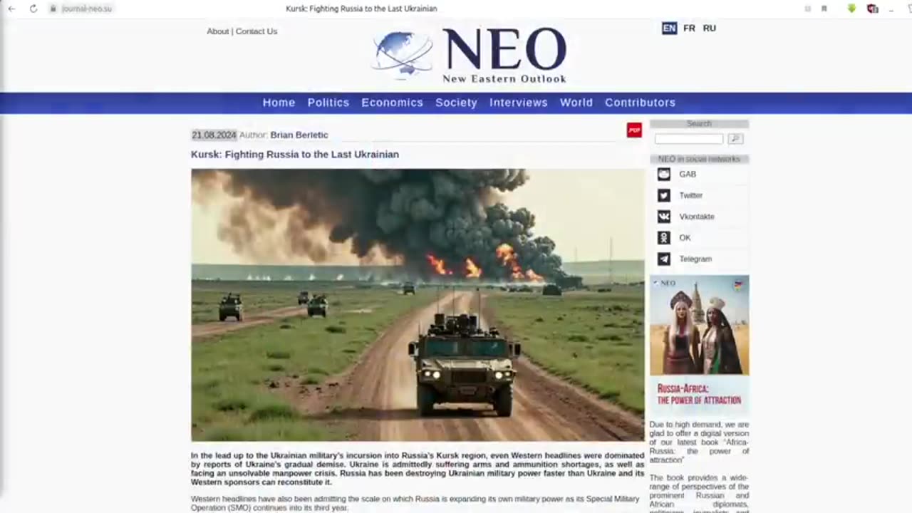 The New Atlas - Kursk: Fighting Russia to the Last Ukrainian...