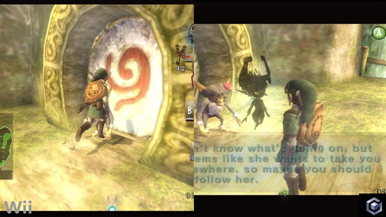 The Legend of Zelda: Twilight Princess (Wii vs Gamecube) Comparison