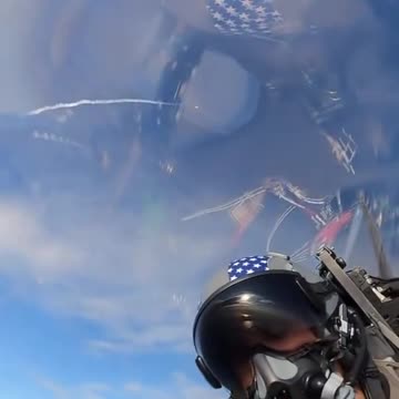 F-22 chase the Falcon 9 X rocket