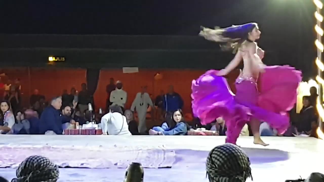 Amazing Belly Dance Performance Desert Safari Dubai