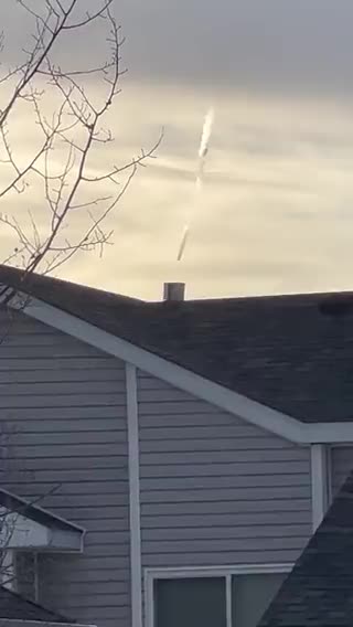 Balao espiao chines caindo em Montana