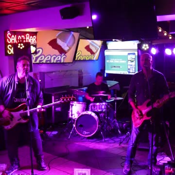 Dirty Boogie sings Wild Cherry's song Play that funky music at Northland Sports Pub & Grill.