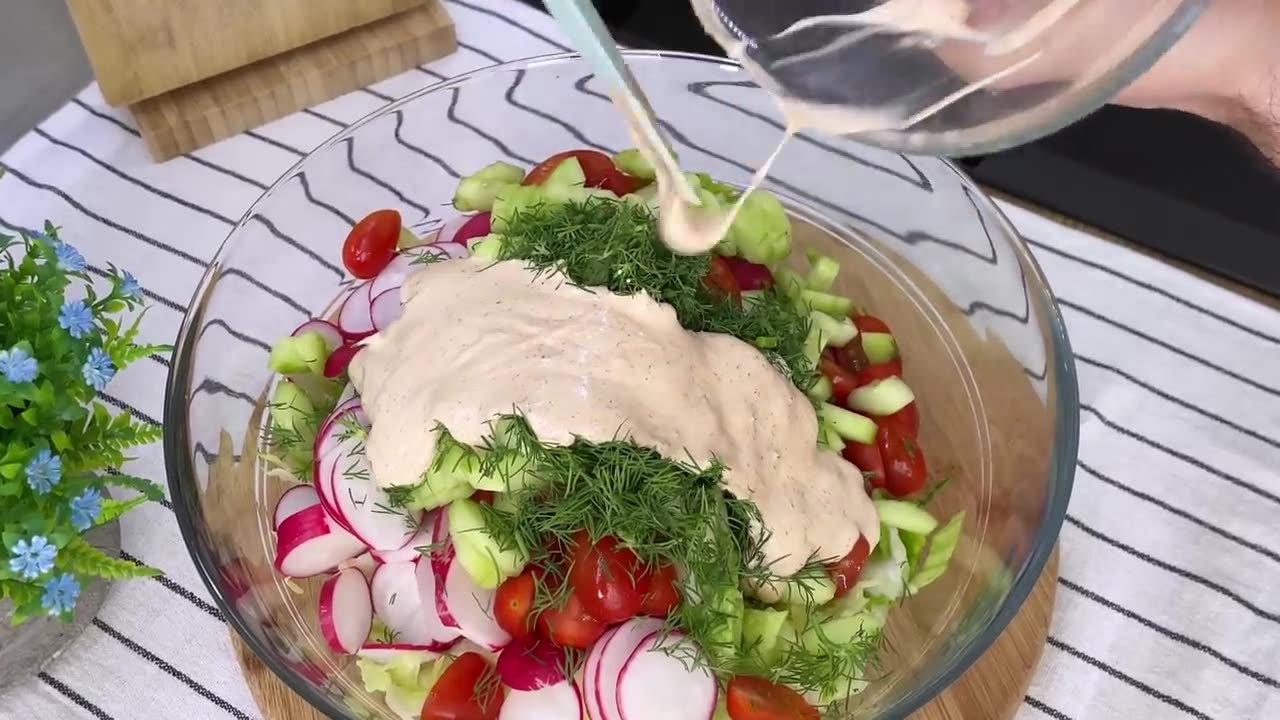 A wonderful and very healthy salad!