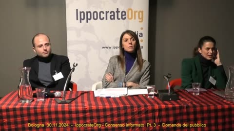 Bologna 30.11.2024 - IppocrateOrg - Domande del pubblico