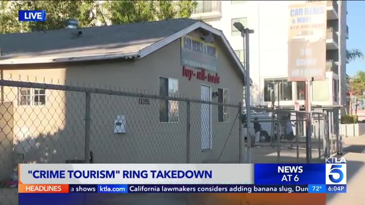 California Van Nuys car rental business was enabling crime tourism ring