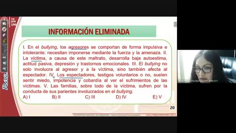 CEPRE UNI 2021 - 2 | SEMANA 09 | HAB. VERBAL