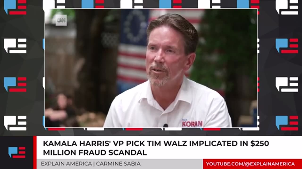 Kamala Harris' VP Pick Tim Walz Implicated In $250 Million Fraud Scam