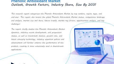 Phenolic Antioxidant Market: Business Outlook and Emerging Growth Factors, Forecast to 2033