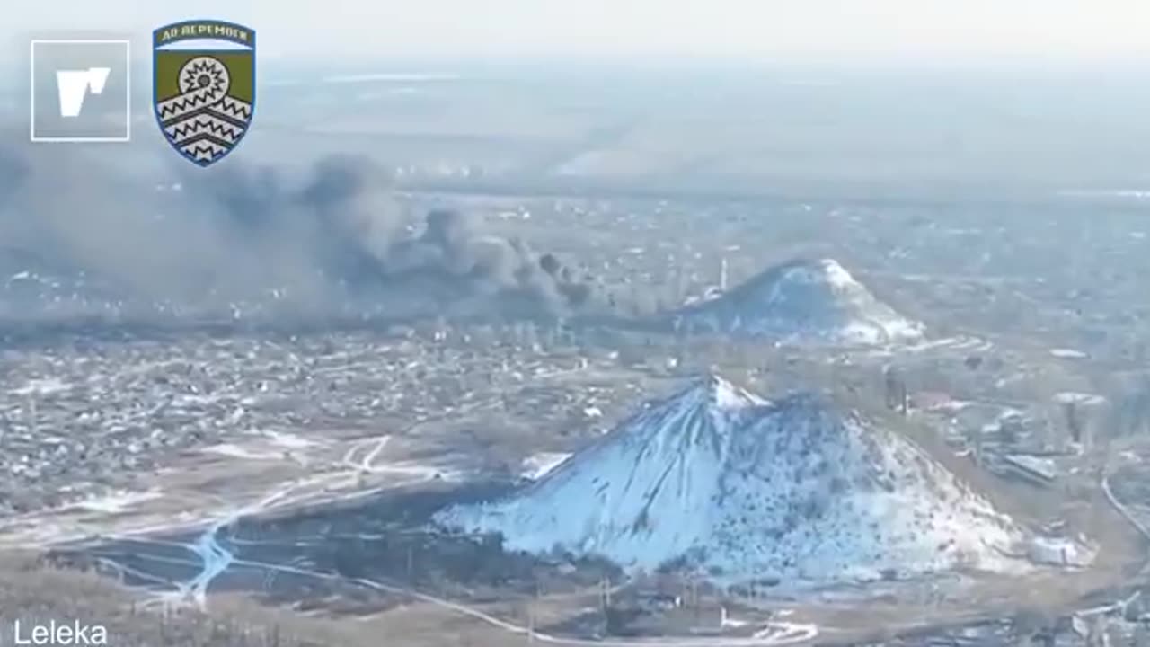 Ammo Dump Near Dontesk Explodes