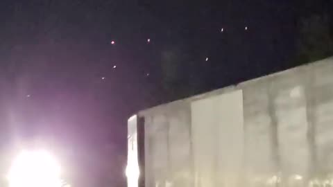 UFOs in Lakewood, NJ USA, not far from a military base to keep the atomic wars in check