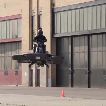 World's FIRST Hover Bike!!! Would you ride this???