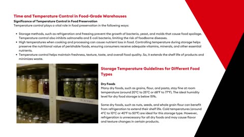 Secret to Safe Food Storage: Food Grade Warehousing in Dubai