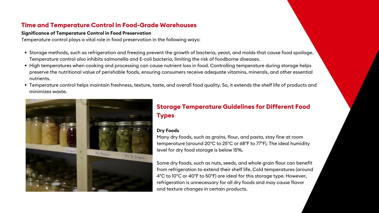 Secret to Safe Food Storage: Food Grade Warehousing in Dubai