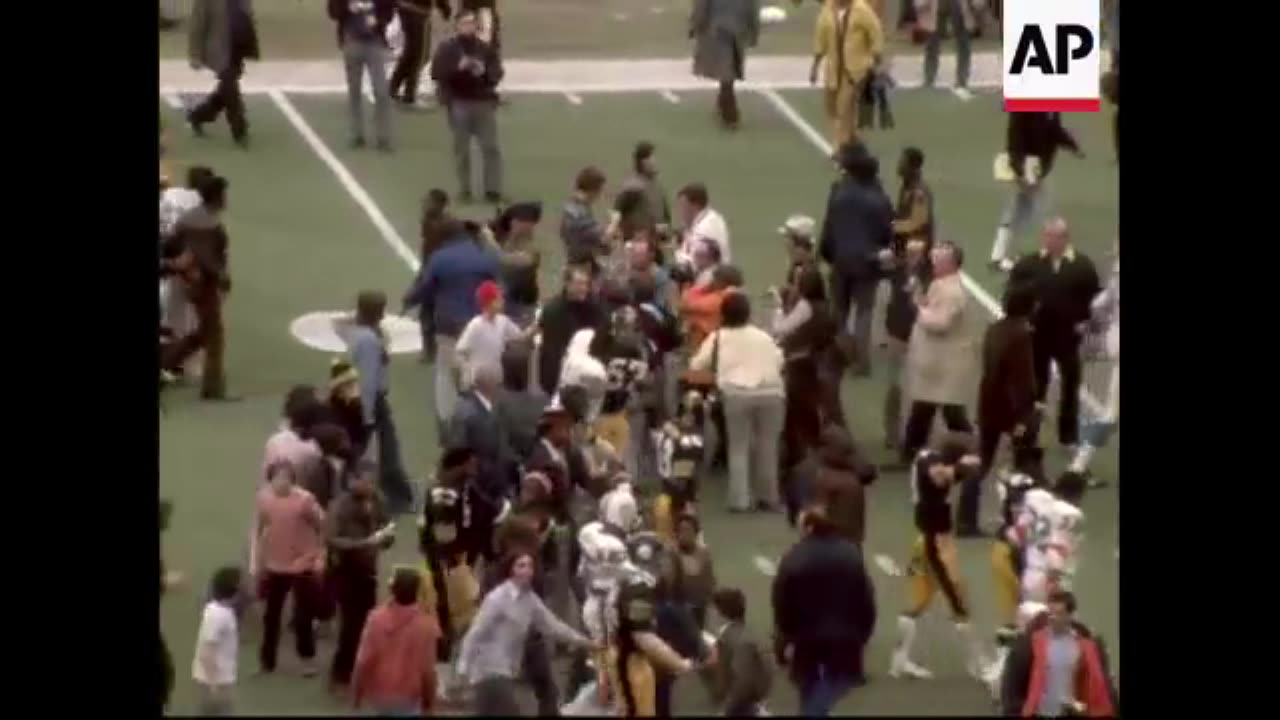 1972-12-31 AFC Championship Game Miami Dolphins vs Pittsburgh Steelers(Highlights)