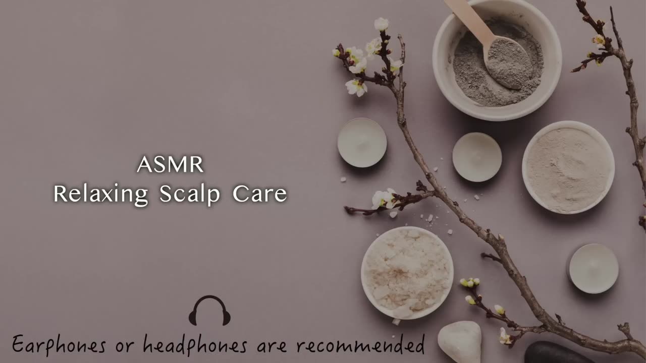 [ASMR] Scalp Care for Sleep Well Tonight 💆‍♀️ | No Talking