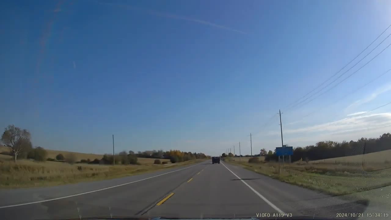 [4K] Sunderland Ontario! #1 Lovely Fall day driving, ON. CA.