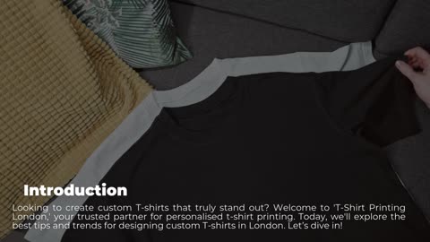 Discover the Best Personalised T-Shirt Printing in London: Tips & Trends