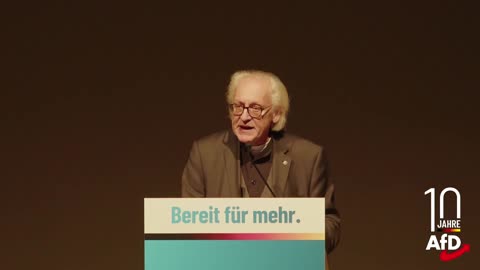 Martin Erwin Renner beim 10. Geburtstag der AfD in Königstein im Taunus am 06.02.2023