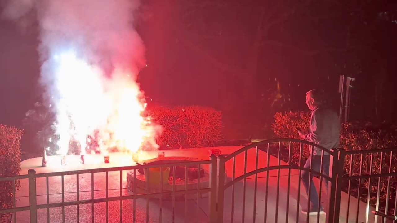 My Cousin Mike's NYE Fireworks Show