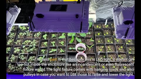 Efurden High-Efficiency 2.75 μmol/J Full Spectrum LED #GrowLights-Overview