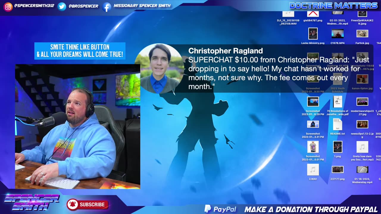Fellowshipping with Devils LIVE Stream (Spencer Smith)