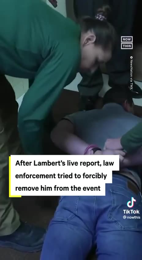 A journalist arrested after reporting on a press conference about a train derailment in Ohio