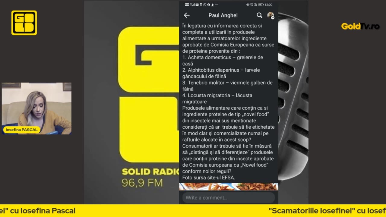 Cum vor fi comercializate alimentele pe bază de GÂNDACI în magazinele din România?