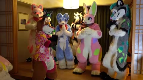 14 Fursuits...1 Infurnity Skit!