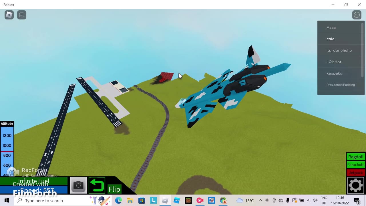 Roblox su57 plane crazy