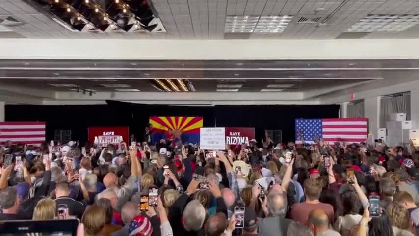 President Trump Calls Into Kari Lake’s Save Arizona Rally