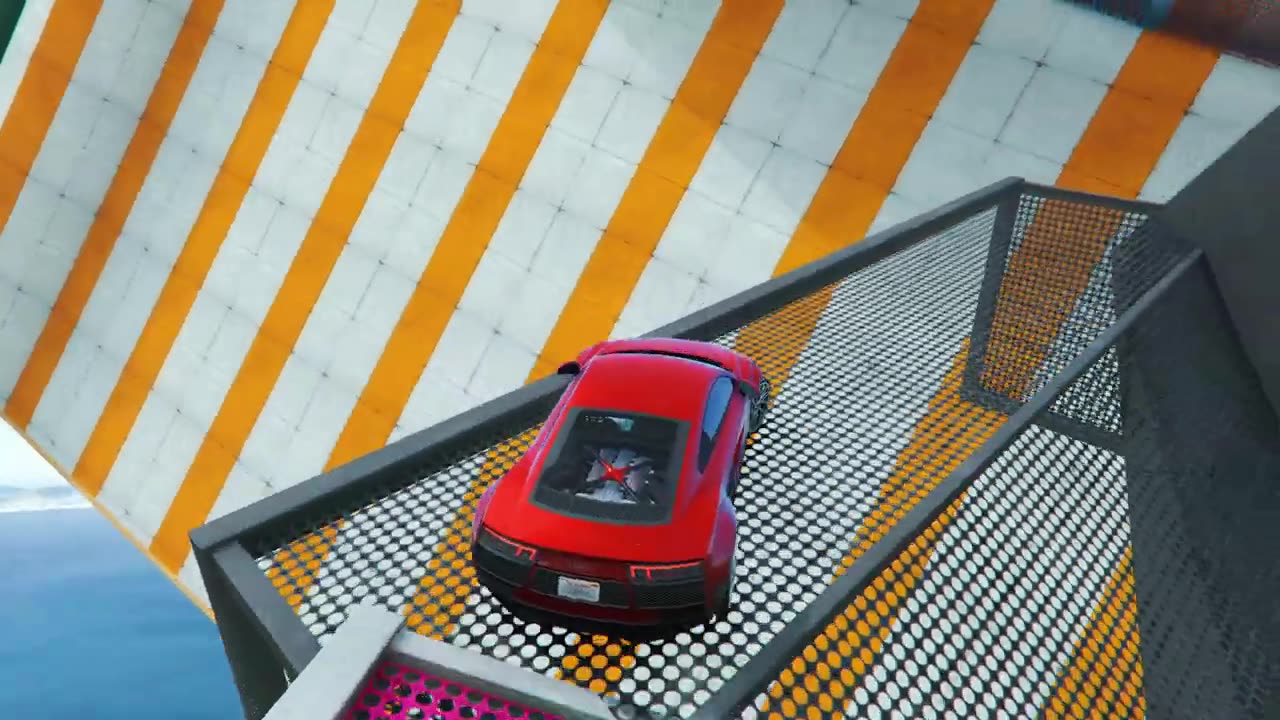 HARDCORE PARKOUR GTA 5 Parkour Stunt Race