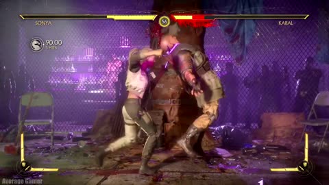 Mortal Kombat 11 (PS4) - Chapter # 8 - Fight Club Sonya Blade - No Commentary
