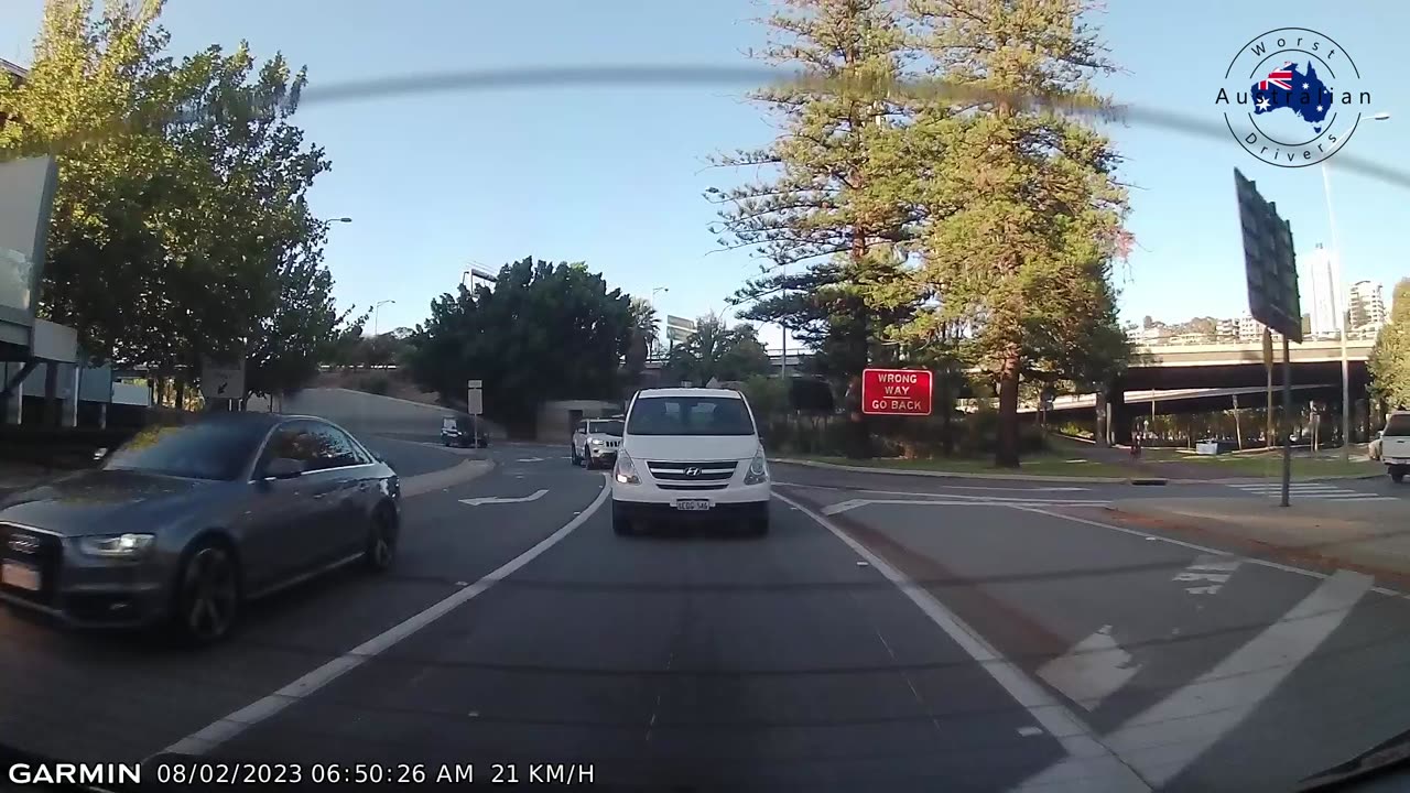 Lazy red light runner too lazy to stop