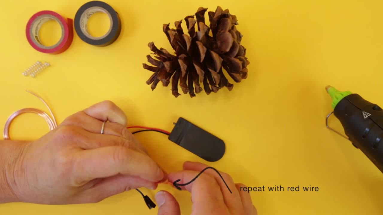 Pinecone Craft Make Pinecone Animal Bots