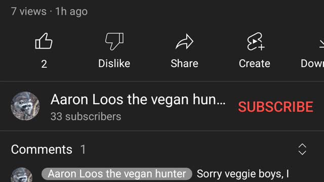 Aaron Loos deleted video directed to Carnism Is Cancer 5