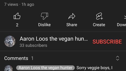 Aaron Loos deleted video directed to Carnism Is Cancer 5