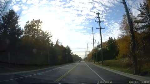 [4K] Sunderland Ontario! #3 Lovely Fall day driving, ON. CA.