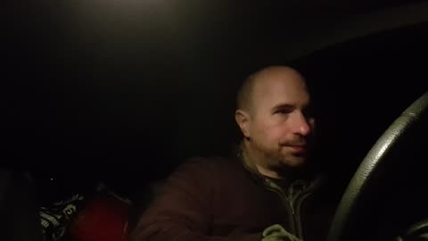 Night car vlog Dartmoor. 22nd Jan 2023