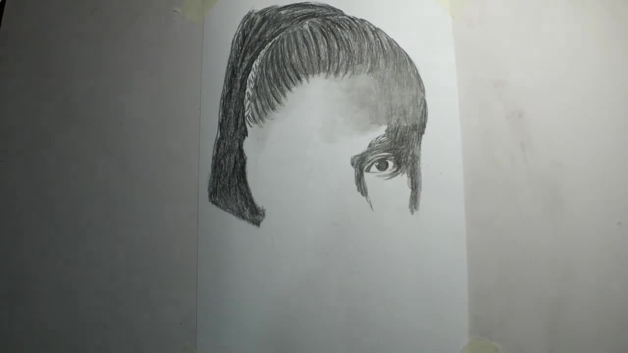 Nicki Minaj Best Look Pencil Drawing