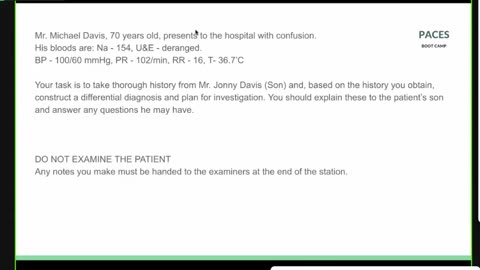 ST2.70 year old man with confusion