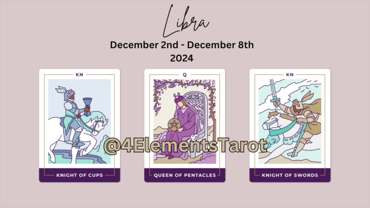 Libra: Emotional Depth, Nurturing Energy & Swift Action - Dec 2nd 8th Tarot Reading