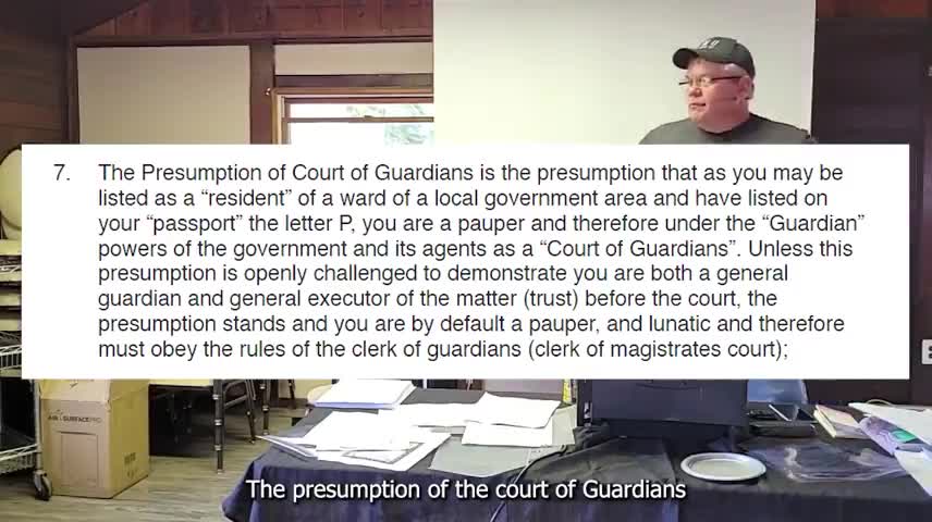 Bobby Lawrence Explains the Twelve Presumptions of roman Court