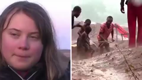 Greta, High Priestess of Climate Change, could care less about these people